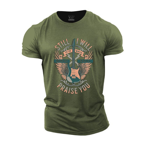 Men's It Is Well With My Soul Cotton T-Shirt
